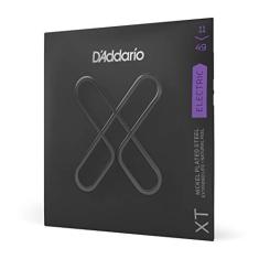 Encordoamento Para Guitarra Revestida Aço Banhado A Niquel .011-.049 D'Addario XT XTE1149