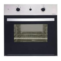 Forno de Embutir a Gás Nardelli 57 Litros Preto/Inox G57 - 220 Volts