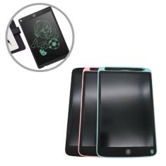 Lousa Mágica Infantil Portátil Tela LCD 12 Polegadas Letras Coloridas Para Aprendizagem Escrever Desenhar Trabalhar