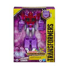Figura Transformers Cyberverse Ultimate Shockwave Energon Armor - Hasbro