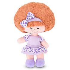Boneca Bella de Pelúcia 42 cm Antialérgica