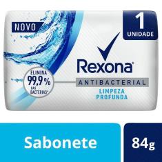 Sabonete Rexona Antibacterial Limpeza Profunda Barra 84G