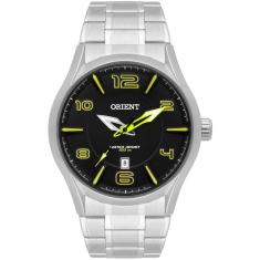 Relógio ORIENT masculino preto/amarelo MBSS1318 PYSX