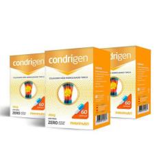 Kit 03 Condrigen Colageno Tipo II com 60 Capsulas Loja Maxinutri