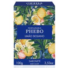 Sabonete Phebo Limão Siciliano com 100g, 1, 100g