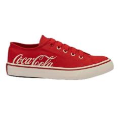 Tênis Coca Cola Wooster Canvas Feminino Vermelho