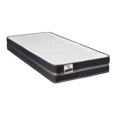 Colchão Solteiro Bogotá 88x188cm Molas Ultralastic Softgel Inducol Cr446a Branco/grafite Branco/grafite