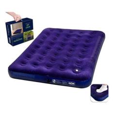 Colchão Inflável Mor C/ Fole Casal