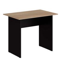 mesa de escritório new city i calvi e preta 90 cm
