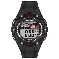 Relógio Mormaii, Pulseira Polimero, Masculino, Preto