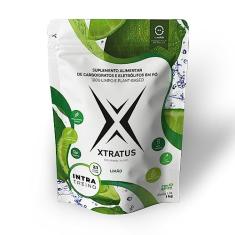 XTRATUS - Suplemento de Carboidratos e Eletrólitos Intra-Treino com Limão - Livre de OGMS, Corantes e Conservantes. Contém Fruta de Verdade para sabor. 100% Natural e Vegano -1Kg