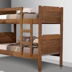 Beliche Solteiro Com Colchão Castanho Star Basoto