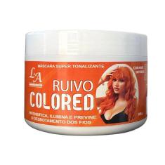 Máscara Matizadora Ruiva Colored L&A Cosméticos 300G