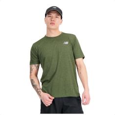 Camiseta New Balance Impact Run Masculina-Masculino