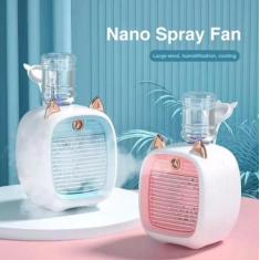 Mini Ventilador de Água, 3 Velocidade Humidificador Climagizador MIni 