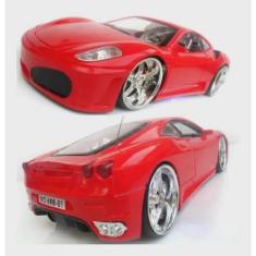 Carrinho De Controle Remoto Carro Ferrari F430 Com Led Vermelho - Toy 