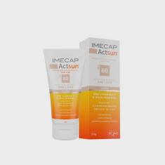 Protetor Solar Facial Actsun Imecap FPS60 Pele Clara 50g