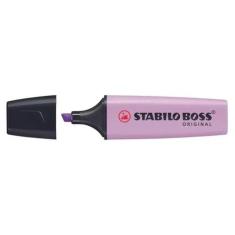 Marca texto Stabilo boss lilás pastel 70/155