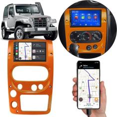 Kit Multimídia Carplay Troller 2009 A 2014 7 Pol MP5 Touch-screen + Câ