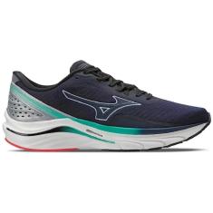 Tênis Mizuno Wave Interceptor RSP - 39 - Preto-Masculino