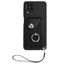 Para Samsung Galaxy A12, capa carteira com suporte para cartão, capa de couro com cartões solts (8 cartões), suporte de anel de rotação de 360° para mulheres e homens, capa de presente para Samsung