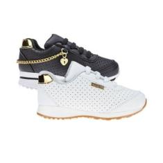 Tenis de Menina Infantil Escolar - KIT 2 PARES Tam 24 ao 34-Feminino