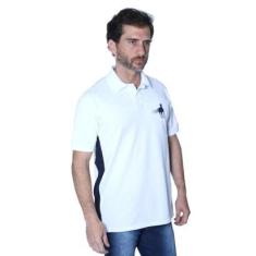Camisa Polo Hipica Polo Club Recorte Lateral Exclusivo-Masculino
