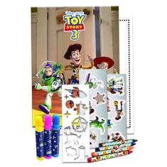 Livro - Disney - Tubo histórias para colorir - Toy Story 4