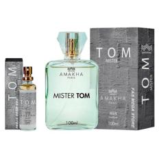 Kit Perfume Masculino Tom Mister Amakha Paris 100ml e 15ml
