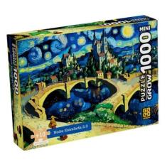 Mini Quebra-cabeça 1000 peças Noite Estrelada 2.0 - Grow , 04608