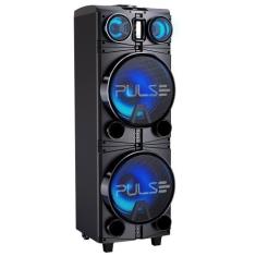 Caixa de Som Torre Pulse SP514 Storm 1500W, Preto, Bivolt