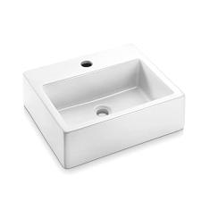 Cuba de Apoio Retangular 47x41cm Branca