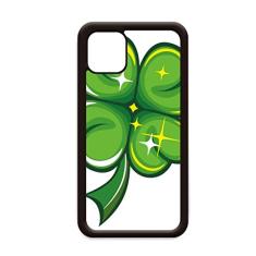 Four Leaf Clover Ireland St. Patrick's Day Capa para iPhone 12 Pro Max para Apple Mini Mobile Case Shell