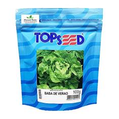Sementes de Alface Lisa Baba de Verão Pcte C/ 100 Gramas