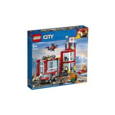 Lego City Quartel Dos Bombeiros 509 Peças 60215