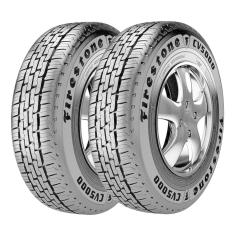 Jogo 2 Pneus Firestone Aro 15 CV5000 195/70R15 104/102R 8 Lonas