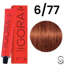 Schwarzkopf Igora Royal Coloração 6/77 Louro Escuro Cobre Extra 60ml, 