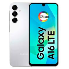 Smartphone Samsung Galaxy A16 256GB 8GB RAM 4G Cinza Tela 6,7 Polegadas Bateria 5000 mAh