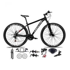 Bicicleta Aro 29 Absolute Nero 5 Câmbios Shimano 24v K7 Freios Hidráulicos Garfo Trava - Preto 21