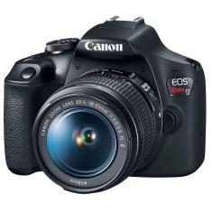 Câmera Canon EOS Rebel T7 com Lente EF-S 18-55mm IS II