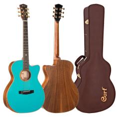 Violão Cort Blue Moon Edited Limited Korea Al Solid Tbs W/Case