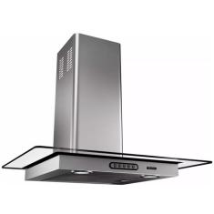 Coifa de Parede 60 cm Vidro Reto Terim, Inox, 220V