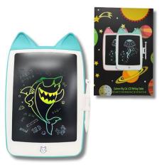 Lousa Mágica Tablet Infantil LCD Botão de Apagar Gatinho - Minimen - L