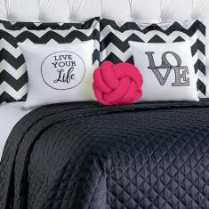 Cobre Leito Isabela Queen com 8 peças Algodão - Casa Borda