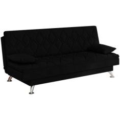 Sofa Cama 3 Lugares 193 Cm Eva Veludo Sl 944 Moll Sl 944 - MOLUFAN
