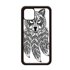 Raccoon Tinta Humana Quiet Baby para iPhone 12 Pro Max Capa para Apple Mini Mobile Case