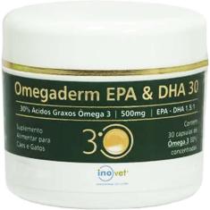 Suplemento Inovet Omegaderm 30 Cápsulas 30% - 500 mg