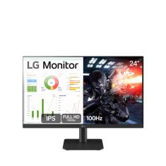 Monitor Gamer 24” LG 24MS500-B com Tela IPS, Full HD, 100Hz, HDMI e Dynamic Action Sync - Preto