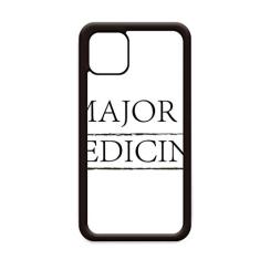 Capa com citação I Major in Medicine para iPhone 11 Pro Max para Apple Mobile Case Shell