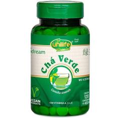 Kit 3 Chá Verde Com Vitamina A, C E E 120 Cápsulas Unilife